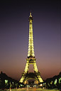 La Tour Eiffel au crépuscule