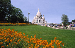 Montmartre, le Sacré-Coeur et les jardins