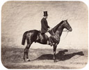 Cavalier portrait equestre c1860