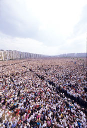 Foule million - années 80