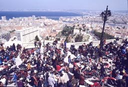 Motards à Marseille