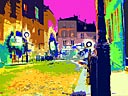 France - Paris de nuit - Montmartre - Rue Girardon par Jean-Pierre Ducatez - Toute utilisation et droit réservés par © Photothèque Ducatez