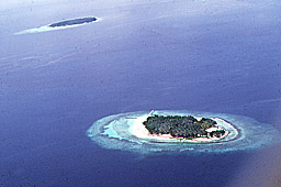 Maldives - Vue aérienne
