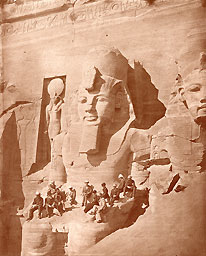 Abou-Simbel - Egypte - XIX